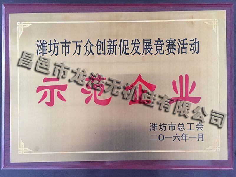 萬(wàn)眾創(chuàng)新促發(fā)展示范企業(yè)