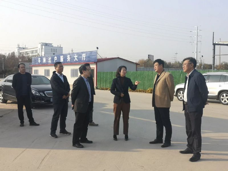 市委常委、組織部部長胡筱芹陪同中汽中心專家到龍港汽車城進(jìn)行調(diào)研